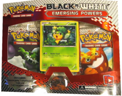 Pokemon Black & White BW2 Emerging Powers 3-Booster Blister Pack - Pansage Promo